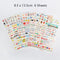 Cute Molang Rabbit Cartoon Animals Sticker Pvc Cartoon Stickers Diary Sticker Scrapbook Decoration Stationery Stickers
