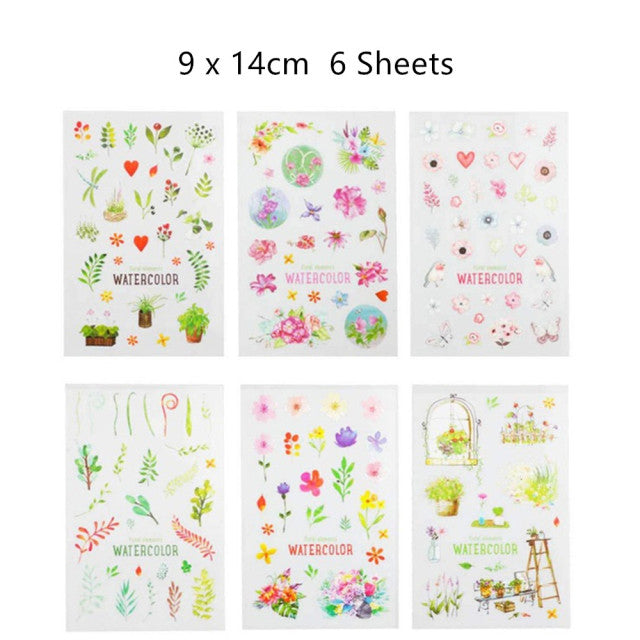 Cute Molang Rabbit Cartoon Animals Sticker Pvc Cartoon Stickers Diary Sticker Scrapbook Decoration Stationery Stickers