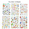 Cute Molang Rabbit Cartoon Animals Sticker Pvc Cartoon Stickers Diary Sticker Scrapbook Decoration Stationery Stickers