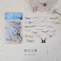 40pcs/pack Butterfly Stickers Diary Sealing Label Sticker Decal Travel Sticker Diy Scrapbooking Diary Planner Albums Decoration