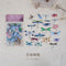 40pcs/pack Butterfly Stickers Diary Sealing Label Sticker Decal Travel Sticker Diy Scrapbooking Diary Planner Albums Decoration