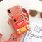 3D Cartoon Zipper Wallet soft Phone cover for iphone X XR XS 11 pro MAX 7 8 6S plus for samsung S9 S10 Note case