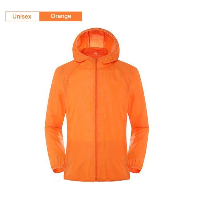 Men Women Hiking Jacket Waterproof Quick Dry Camping Hunting Clothes Sun-Protective Outdoor Sports Coats Anti UV Windbreaker