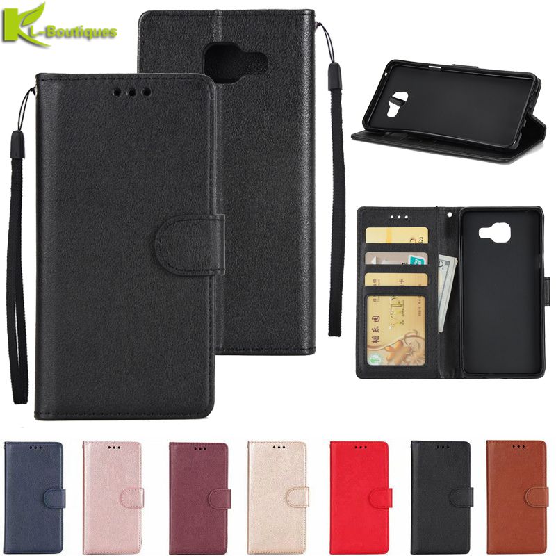 for Samsung Galaxy A5 2017 Leather Case on for Samsung A3 A5 A7 2017 2016 Cover Classic Style Flip Wallet Phone Cases Women Men