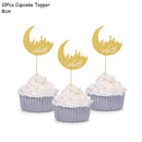 Eid Mubarak Banner Balloons Ramadan Kareem Decoration Ramadan Mubarak Muslim Islamic Festival Party DIY Decorations