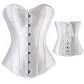 X Sexy Women steampunk clothing gothic Plus Size Corsets Lace Up boned Overbust Bustier Waist Cincher Body shaper corselet S-6XL