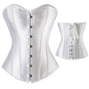 X Sexy Women steampunk clothing gothic Plus Size Corsets Lace Up boned Overbust Bustier Waist Cincher Body shaper corselet S-6XL