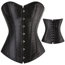 X Sexy Women steampunk clothing gothic Plus Size Corsets Lace Up boned Overbust Bustier Waist Cincher Body shaper corselet S-6XL