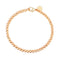 100% 925 Solid Real Sterling Silver Fashion 4mm Beads Chain Bracelet for Women 20cm For Teen Girls Lady Gift Women Fine Jewelry