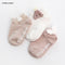 3 Pairs/lot 0 to 24M Spring Summer Baby Socks Solid Color Infant Baby Floor Socks Soft Cotton Anti-slip Boat Socks For Girls