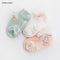 3 Pairs/lot 0 to 24M Spring Summer Baby Socks Solid Color Infant Baby Floor Socks Soft Cotton Anti-slip Boat Socks For Girls