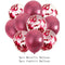 10/14pcs Metallic Balloons Heart Star Gold Confetti Balloon Birthday Party Decoration Kids Adult Air Balls globos Wedding Decor