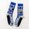 Star Wars Movie socks Master Yoda R2-D2 Cosplay Socks Wookiee Jedi Knight Novelty Men's Women's Socks Spring Autumn Winter