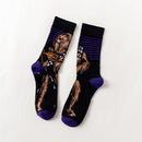 Star Wars Movie socks Master Yoda R2-D2 Cosplay Socks Wookiee Jedi Knight Novelty Men's Women's Socks Spring Autumn Winter