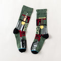 Star Wars Movie socks Master Yoda R2-D2 Cosplay Socks Wookiee Jedi Knight Novelty Men's Women's Socks Spring Autumn Winter