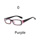 Elbru Anti-blue Light Square Myopia Glasses Women Men Finished Nearsighted Eyeglasses Diopter -1.0to -4.0 Unisex