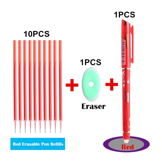 5/8/12/PCS Erasable Pen Refill Magic Gel Pen Set Ink Refills Stationery Blue Gel-Ink Erasable Pens For School Office supplies