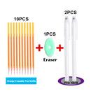 5/8/12/PCS Erasable Pen Refill Magic Gel Pen Set Ink Refills Stationery Blue Gel-Ink Erasable Pens For School Office supplies