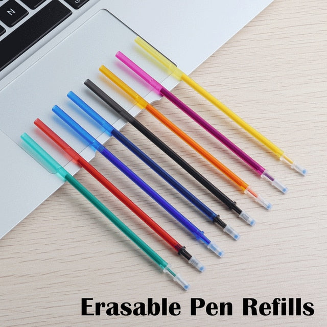 5/8/12/PCS Erasable Pen Refill Magic Gel Pen Set Ink Refills Stationery Blue Gel-Ink Erasable Pens For School Office supplies