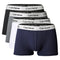 4Pcs Men Boxers Man Short Breathable Flexible Comfortable Shorts Boxers Lovely Solid  Panties