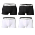 4Pcs Men Boxers Man Short Breathable Flexible Comfortable Shorts Boxers Lovely Solid  Panties
