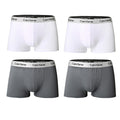 4Pcs Men Boxers Man Short Breathable Flexible Comfortable Shorts Boxers Lovely Solid  Panties
