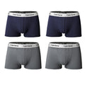 4Pcs Men Boxers Man Short Breathable Flexible Comfortable Shorts Boxers Lovely Solid  Panties