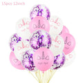1 Set Unicorn Party Balloons Birthday Baloon Unicorn Decoration Latex Confetti Balloon Birthday Party Decoration Balloons Kids