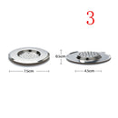 Kitchen Sink Strainer Stainless Steel Drain Hole Filter Trap Long Lasting Protection Against Clogging Bathroom Sink Accessories