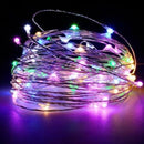 New 2M 3M 5M 10M Copper Wire LED String lights Holiday lighting Fairy Garland For Christmas Tree Wedding Party Decoration