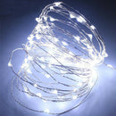 New 2M 3M 5M 10M Copper Wire LED String lights Holiday lighting Fairy Garland For Christmas Tree Wedding Party Decoration