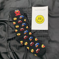 Sesame Street Cartoon Cosplay Socks Elmo Cookie Monster Novelty Funny Cute Kawaii Women Sock Winter Comfortable Cotton Socks
