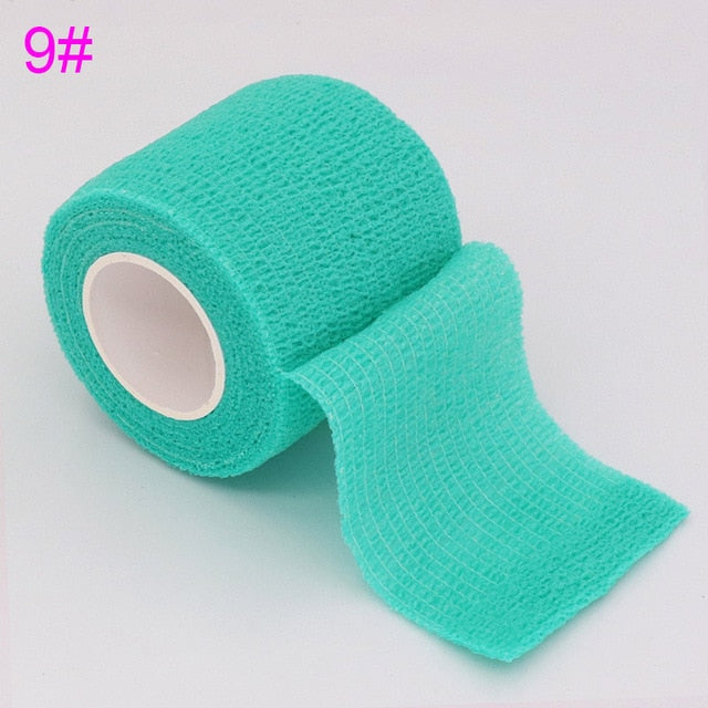 COYOCO Colorful Sport Self Adhesive Elastic Bandage Wrap Tape 4.5m Elastoplast For Knee Support Pads Finger Ankle Palm Shoulder