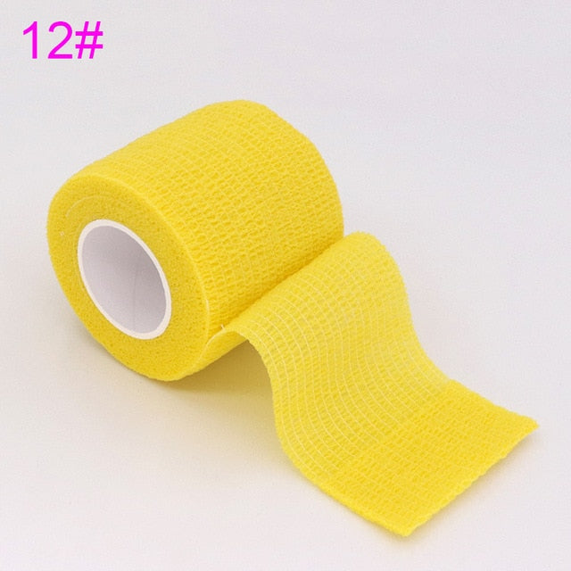 COYOCO Colorful Sport Self Adhesive Elastic Bandage Wrap Tape 4.5m Elastoplast For Knee Support Pads Finger Ankle Palm Shoulder