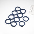 10PCS Women Girls Simple Basic Elastic Hair Bands Ties Scrunchie Ponytail Holder Rubber Bands Fashion Headband Hair Accessories