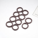 10PCS Women Girls Simple Basic Elastic Hair Bands Ties Scrunchie Ponytail Holder Rubber Bands Fashion Headband Hair Accessories