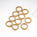 10PCS Women Girls Simple Basic Elastic Hair Bands Ties Scrunchie Ponytail Holder Rubber Bands Fashion Headband Hair Accessories