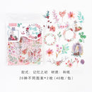 40pcs/lot Cute Washi Paper Stationery Sticker Set Kawaii Stickers Decoration Label For Journal Planner Scrapbooking Album Diary