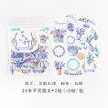 40pcs/lot Cute Washi Paper Stationery Sticker Set Kawaii Stickers Decoration Label For Journal Planner Scrapbooking Album Diary