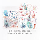 40pcs/lot Cute Washi Paper Stationery Sticker Set Kawaii Stickers Decoration Label For Journal Planner Scrapbooking Album Diary