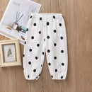 New 2-7y 2018 Summer Solid Color Linen Pleated Children Ankle-length Pants for Baby Boys Pants Harem Pants for Kids Child
