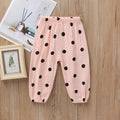 New 2-7y 2018 Summer Solid Color Linen Pleated Children Ankle-length Pants for Baby Boys Pants Harem Pants for Kids Child