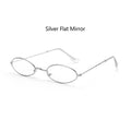 Fashion Vintage Shades Sun Glasses Elegant okulary Retro Small Oval Sunglasses for Men Women Eyeglasses gafas oculos