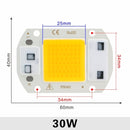 LED COB Chip 10W 20W 30W 50W 220V Smart IC No Need Driver 3W 5W 7W 9W LED Bulb Lamp for Flood Light Spotlight Diy Lighting