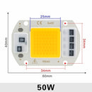 LED COB Chip 10W 20W 30W 50W 220V Smart IC No Need Driver 3W 5W 7W 9W LED Bulb Lamp for Flood Light Spotlight Diy Lighting