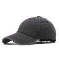 High quality Washed Cotton Adjustable Solid color Baseball Cap Unisex couple cap Fashion Leisure dad Hat Snapback cap
