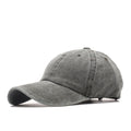 High quality Washed Cotton Adjustable Solid color Baseball Cap Unisex couple cap Fashion Leisure dad Hat Snapback cap