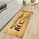 modern Kitchen Mat Long Strip Bedroom Entrance Doormat 3D Pattern Home Floor Decoration Living Room Carpet Bathroom Non-Slip Rug