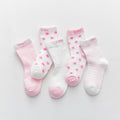 5 Pairs/lot 0 to 7 Years Spring Summer Thin Mesh Socks For Girls Boys Cute Animal Children's Thin Sock Baby Newborn Short Socks