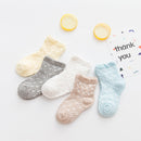 5 Pairs/lot 0 to 7 Years Spring Summer Thin Mesh Socks For Girls Boys Cute Animal Children's Thin Sock Baby Newborn Short Socks